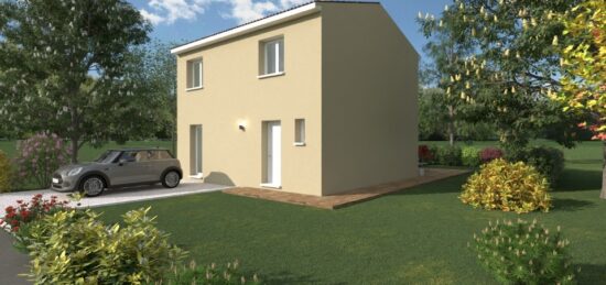 Maison neuve à Fons, Occitanie