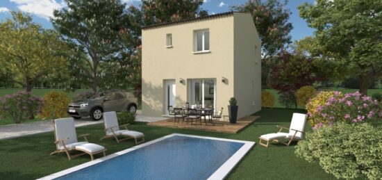 Maison neuve à Poulx, Occitanie