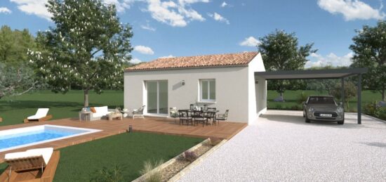 Maison neuve à Ribaute-les-Tavernes, Occitanie