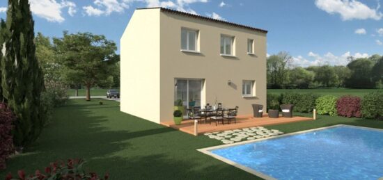 Maison neuve à La Rouvière, Occitanie