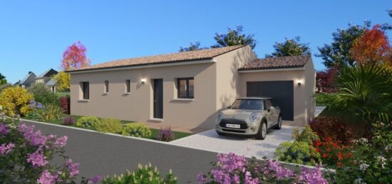 Maison neuve à Laudun-l'Ardoise, Occitanie