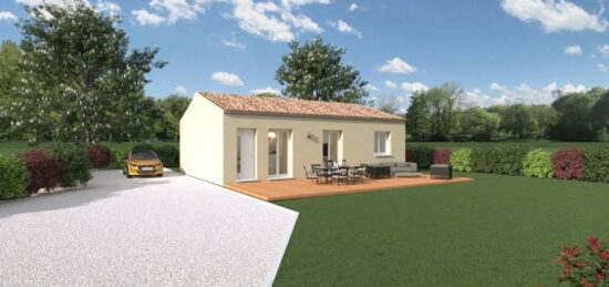 Maison neuve à Mus, Occitanie