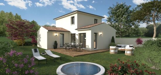Maison neuve à Garons, Occitanie