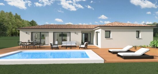 Maison neuve à La Rouvière, Occitanie