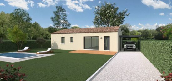 Maison neuve à Saint-Chaptes, Occitanie