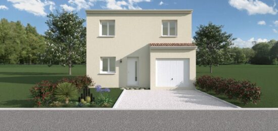 Maison neuve à Saint-Julien-les-Rosiers, Occitanie