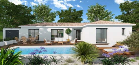Maison neuve à Nîmes, Occitanie