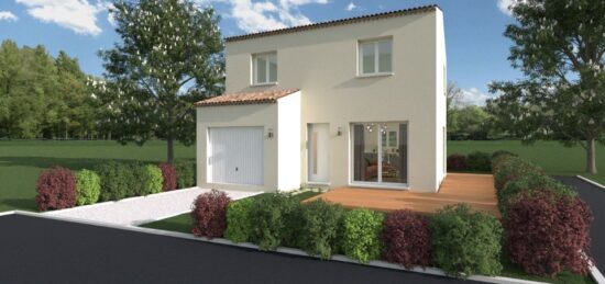 Maison neuve à Mus, Occitanie