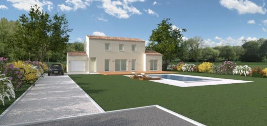 Maison neuve à Uzès, Occitanie