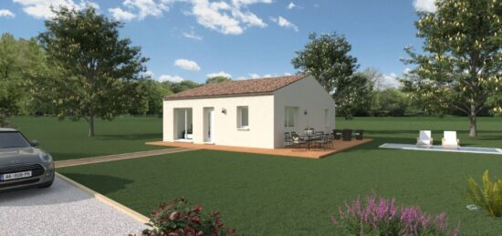 Maison neuve à Laudun-l'Ardoise, Occitanie