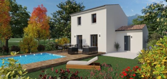 Maison neuve à Poulx, Occitanie