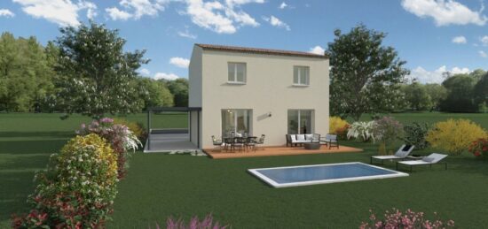 Maison neuve à Beauvoisin, Occitanie