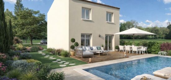 Maison neuve à Jonquières-Saint-Vincent, Occitanie