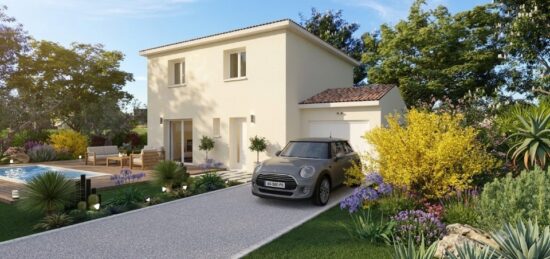 Maison neuve à Jonquières-Saint-Vincent, Occitanie