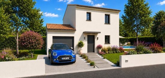 Maison neuve à Montagnac, Occitanie