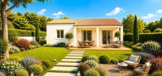 Maison neuve à Saint-Ambroix, Occitanie