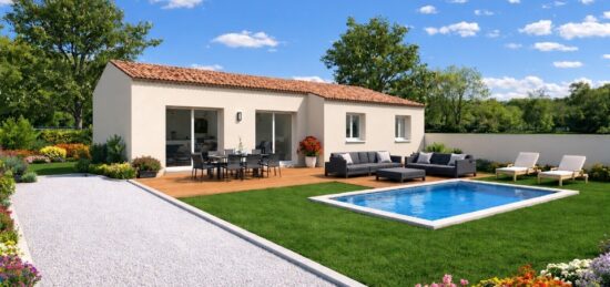 Maison neuve à Les Mages, Occitanie