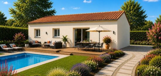 Maison neuve à , Gard