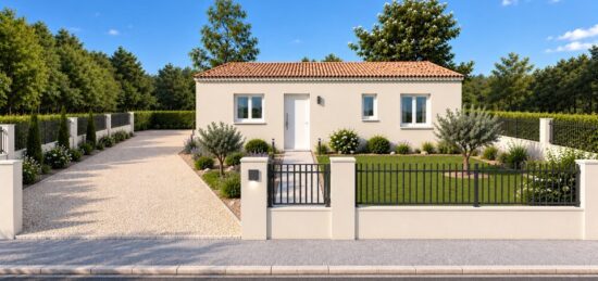 Maison neuve à Uzès, Occitanie