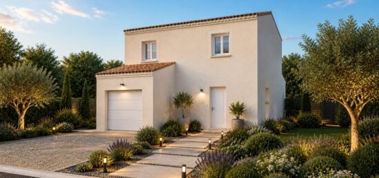 Maison neuve à Fons, Occitanie