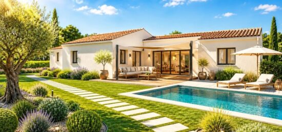 Maison neuve à Alès, Occitanie