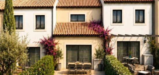 Maison neuve à Beauvoisin, Occitanie