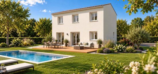 Maison neuve à Redessan, Occitanie