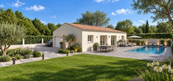 Maison neuve à Sainte-Anastasie, Occitanie