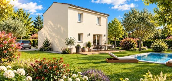 Maison neuve à , Gard