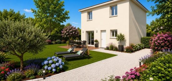 Maison neuve à Saint-Chaptes, Occitanie