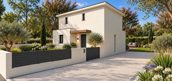Maison neuve à Nîmes, Occitanie