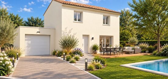 Maison neuve à La Calmette, Occitanie