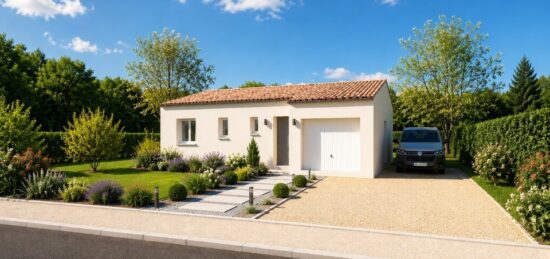 Maison neuve à Uzès, Occitanie