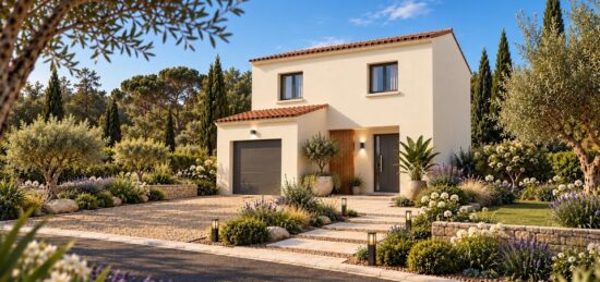 Maison neuve à Mus, Occitanie