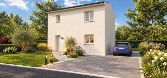 Maison neuve à Mus, Occitanie