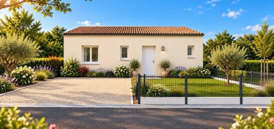 Maison neuve à Saint-Chaptes, Occitanie